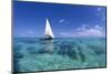 Dhow on Clear Seas-Paul Souders-Mounted Photographic Print