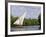 Dhow Sailing in Mangrove Channel, Lamu, Kenya-Alison Jones-Framed Photographic Print