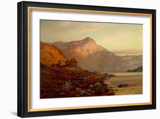 Dhu Loch near Balmoral-Alfred de Breanski-Framed Giclee Print