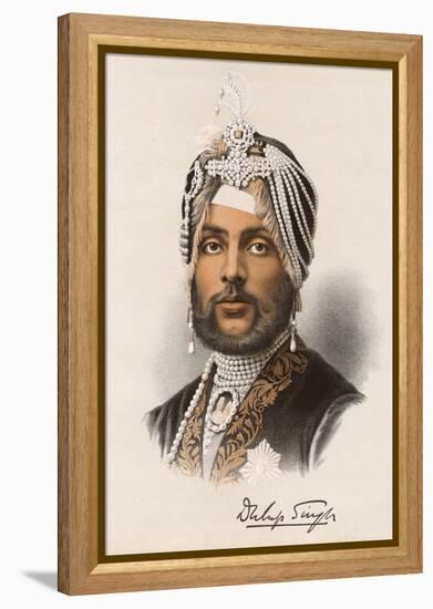 Dhuleep Singh Briefly the Sikh Maharaja of Lahore-null-Framed Premier Image Canvas