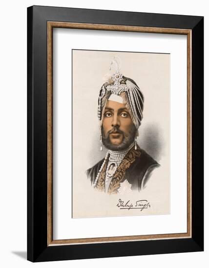 Dhuleep Singh Briefly the Sikh Maharaja of Lahore-null-Framed Photographic Print