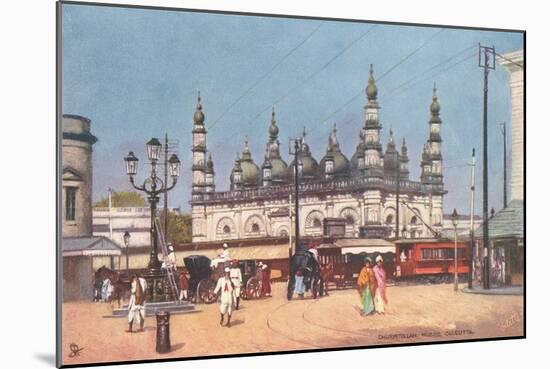 Dhurrumtollah Masjid, Calcutta, India-null-Mounted Art Print