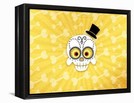 Dia De Los Muertos 4-Marcus Prime-Framed Stretched Canvas