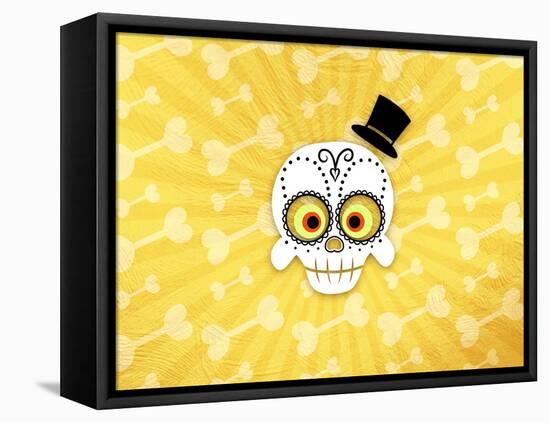 Dia De Los Muertos 4-Marcus Prime-Framed Stretched Canvas