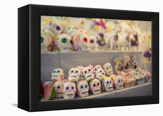 Dia De Los Muertos (Day of the Dead) Souvenirs, San Miguel De Allende, Guanajuato-Ben Pipe-Framed Premier Image Canvas