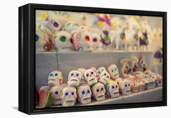 Dia De Los Muertos (Day of the Dead) Souvenirs, San Miguel De Allende, Guanajuato-Ben Pipe-Framed Premier Image Canvas