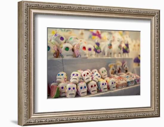 Dia De Los Muertos (Day of the Dead) Souvenirs, San Miguel De Allende, Guanajuato-Ben Pipe-Framed Photographic Print