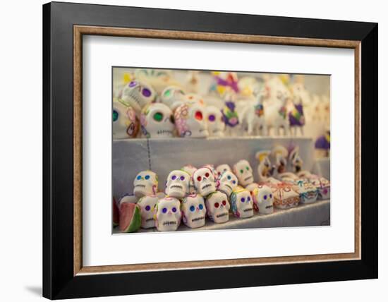 Dia De Los Muertos (Day of the Dead) Souvenirs, San Miguel De Allende, Guanajuato-Ben Pipe-Framed Photographic Print