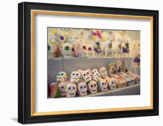 Dia De Los Muertos (Day of the Dead) Souvenirs, San Miguel De Allende, Guanajuato-Ben Pipe-Framed Photographic Print