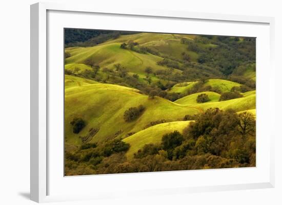 Diablo Winter Hills-Vincent James-Framed Photographic Print