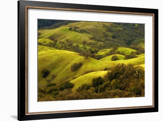 Diablo Winter Hills-Vincent James-Framed Photographic Print