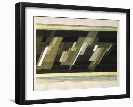 Diagonal-Medien-Paul Klee-Framed Giclee Print