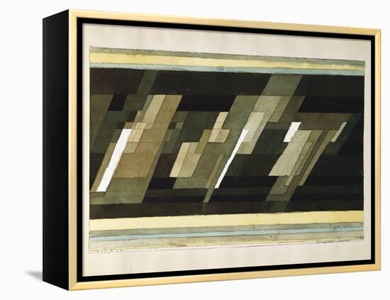 Diagonal-Medien-Paul Klee-Framed Premier Image Canvas