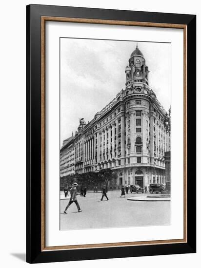 Diagonal Norte, Avenida Roque Saenz Pena, Buenos Aires, Argentina, C1920S-null-Framed Giclee Print