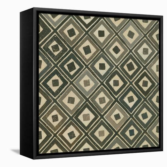 Diagonal Squares-Kathrine Lovell-Framed Stretched Canvas