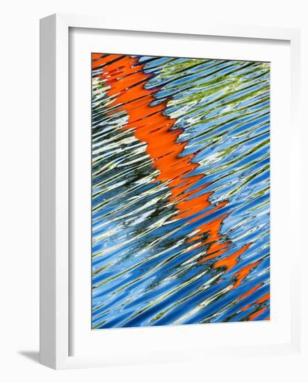Diagonal Streaks-Adrian Campfield-Framed Photographic Print
