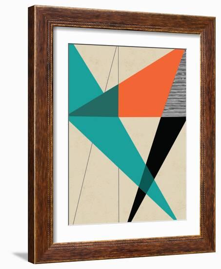 Diagonal Unity-Rocket 68-Framed Premium Giclee Print