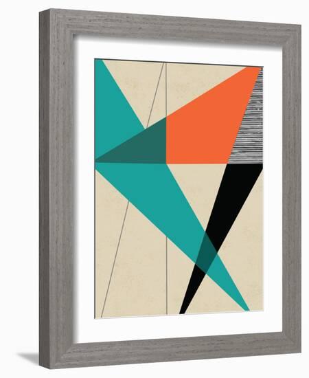 Diagonal Unity-Rocket 68-Framed Giclee Print