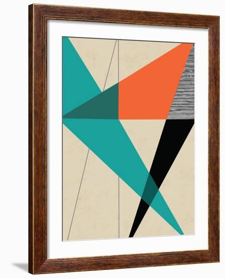 Diagonal Unity-Rocket 68-Framed Giclee Print