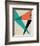 Diagonal Unity-Rocket 68-Framed Giclee Print