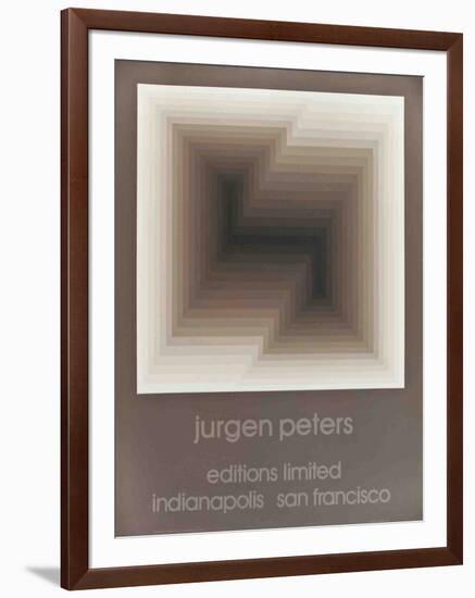 Diagonal-Jurgen Peters-Framed Collectable Print