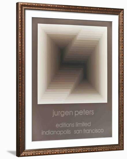 Diagonal-Jurgen Peters-Framed Collectable Print