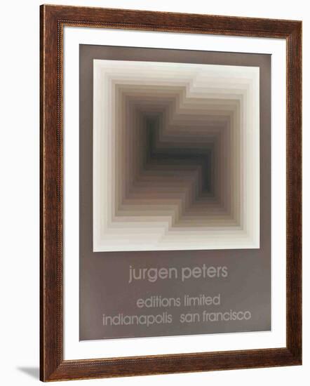 Diagonal-Jurgen Peters-Framed Collectable Print