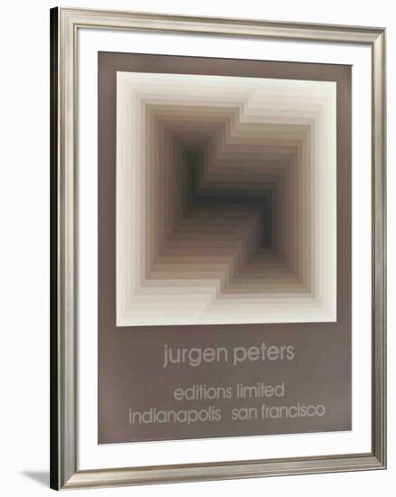 Diagonal-Jurgen Peters-Framed Collectable Print