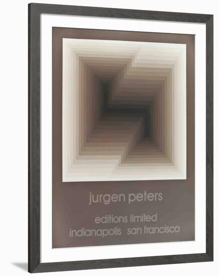 Diagonal-Jurgen Peters-Framed Collectable Print