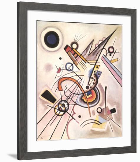 Diagonale, c.1923-Wassily Kandinsky-Framed Art Print