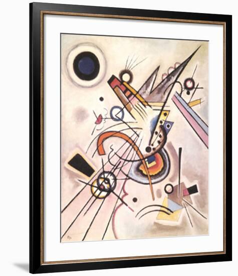 Diagonale, c.1923-Wassily Kandinsky-Framed Art Print