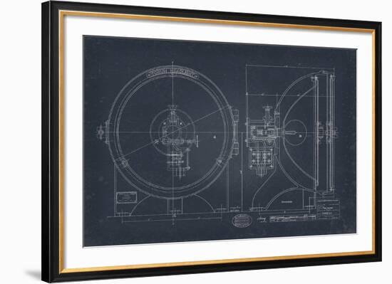 Diagram for Headlight-The Vintage Collection-Framed Giclee Print