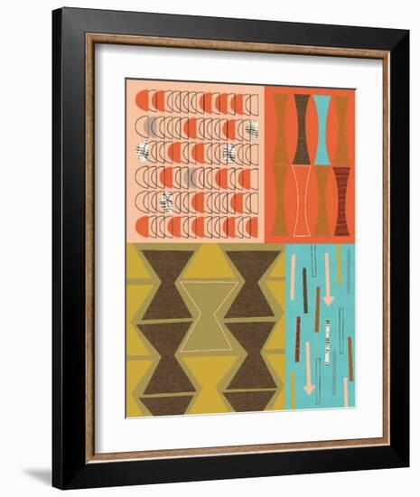 Diagram No. 1-Jenn Ski-Framed Giclee Print