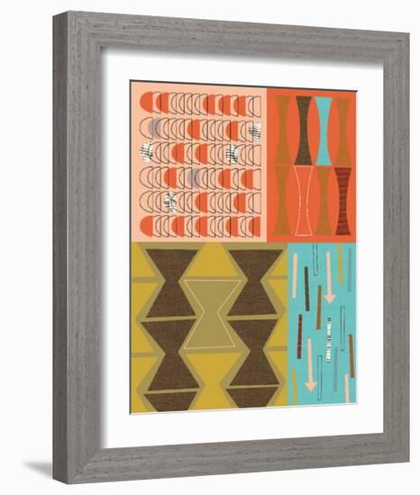 Diagram No. 1-Jenn Ski-Framed Giclee Print