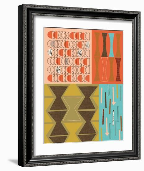 Diagram No. 1-Jenn Ski-Framed Giclee Print