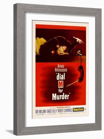 Dial M for Murder [1954], Directed by Alfred Hitchcock.-null-Framed Giclee Print