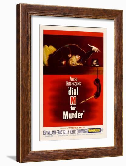 Dial M for Murder [1954], Directed by Alfred Hitchcock.-null-Framed Giclee Print