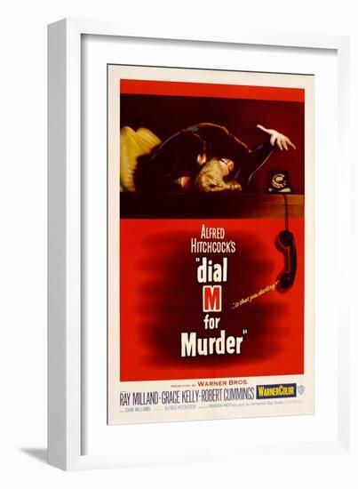 Dial M for Murder [1954], Directed by Alfred Hitchcock.-null-Framed Giclee Print