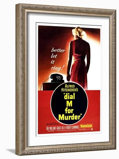 Dial M for Murder, 1954-null-Framed Premium Giclee Print