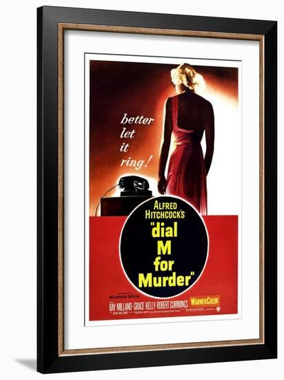 Dial M for Murder, 1954-null-Framed Premium Giclee Print