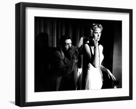 Dial M For Murder, Anthony Dawson, Grace Kelly, 1954-null-Framed Photo