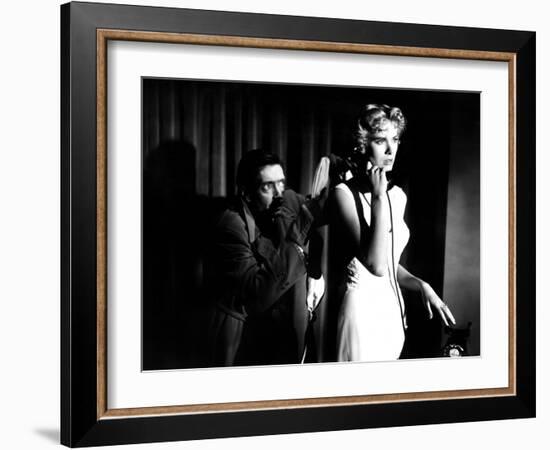 Dial M For Murder, Anthony Dawson, Grace Kelly, 1954-null-Framed Photo