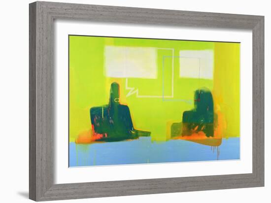 Dialogue-Daniel Cacouault-Framed Giclee Print