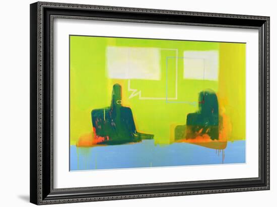 Dialogue-Daniel Cacouault-Framed Giclee Print