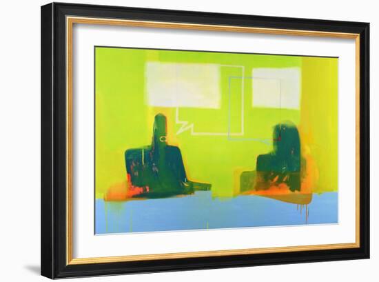 Dialogue-Daniel Cacouault-Framed Giclee Print