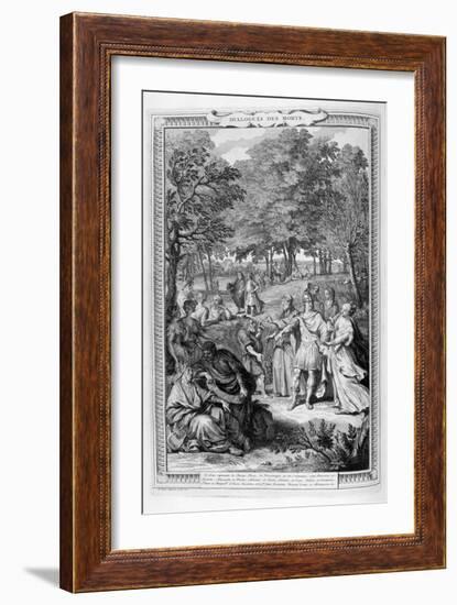 Dialogues of the Dead, 1728-Bernard Picart-Framed Giclee Print