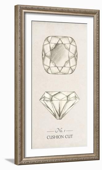 Diamantaire - Cushion-Amy Shaw-Framed Giclee Print