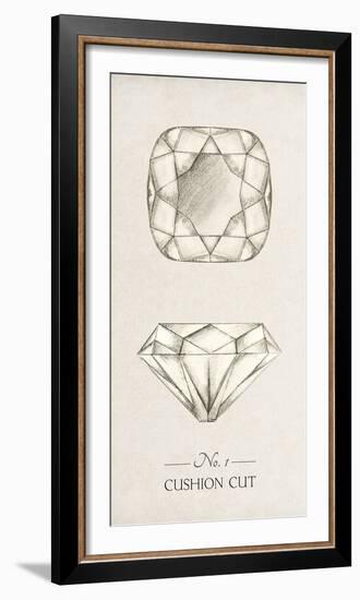 Diamantaire - Cushion-Amy Shaw-Framed Giclee Print