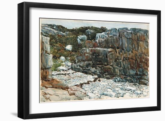 Diamond Cove, 1912-Childe Hassam-Framed Giclee Print