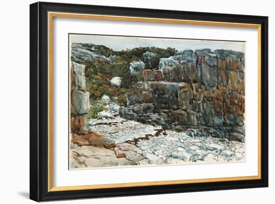 Diamond Cove, 1912-Childe Hassam-Framed Giclee Print